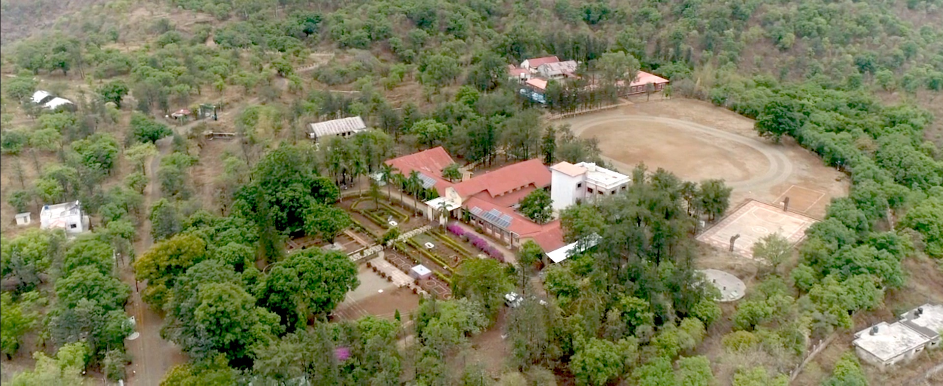 Chikhaldara Forest Training Institute Aerial View