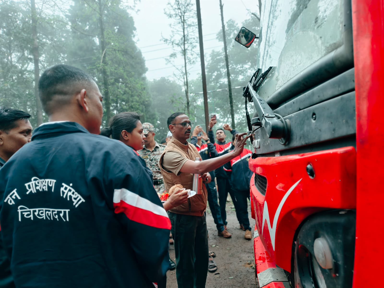 विदर्भ दौरा दिवस पहिला