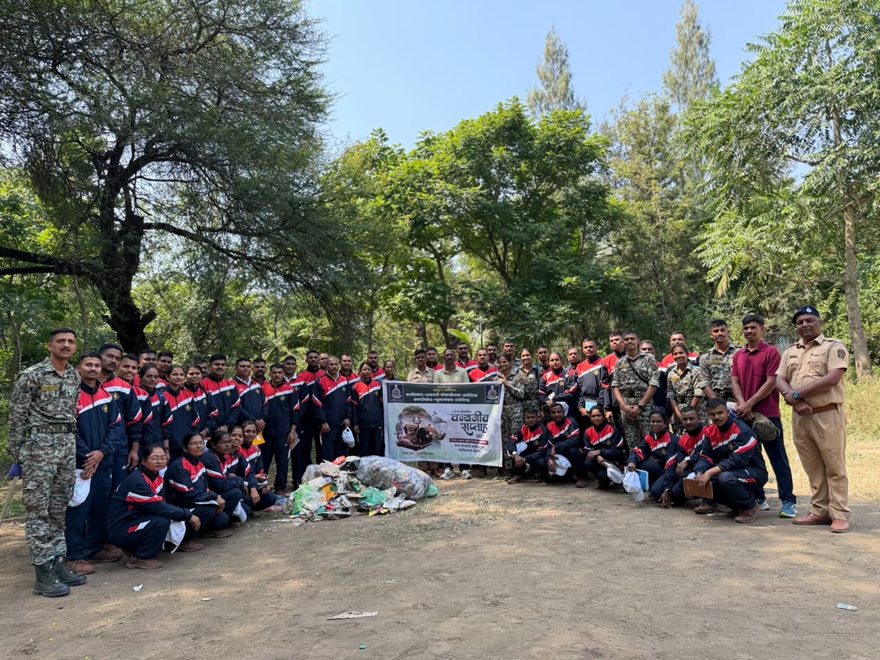 कोकण अभ्यास दौरा - प्लास्टिक निर्मूलन