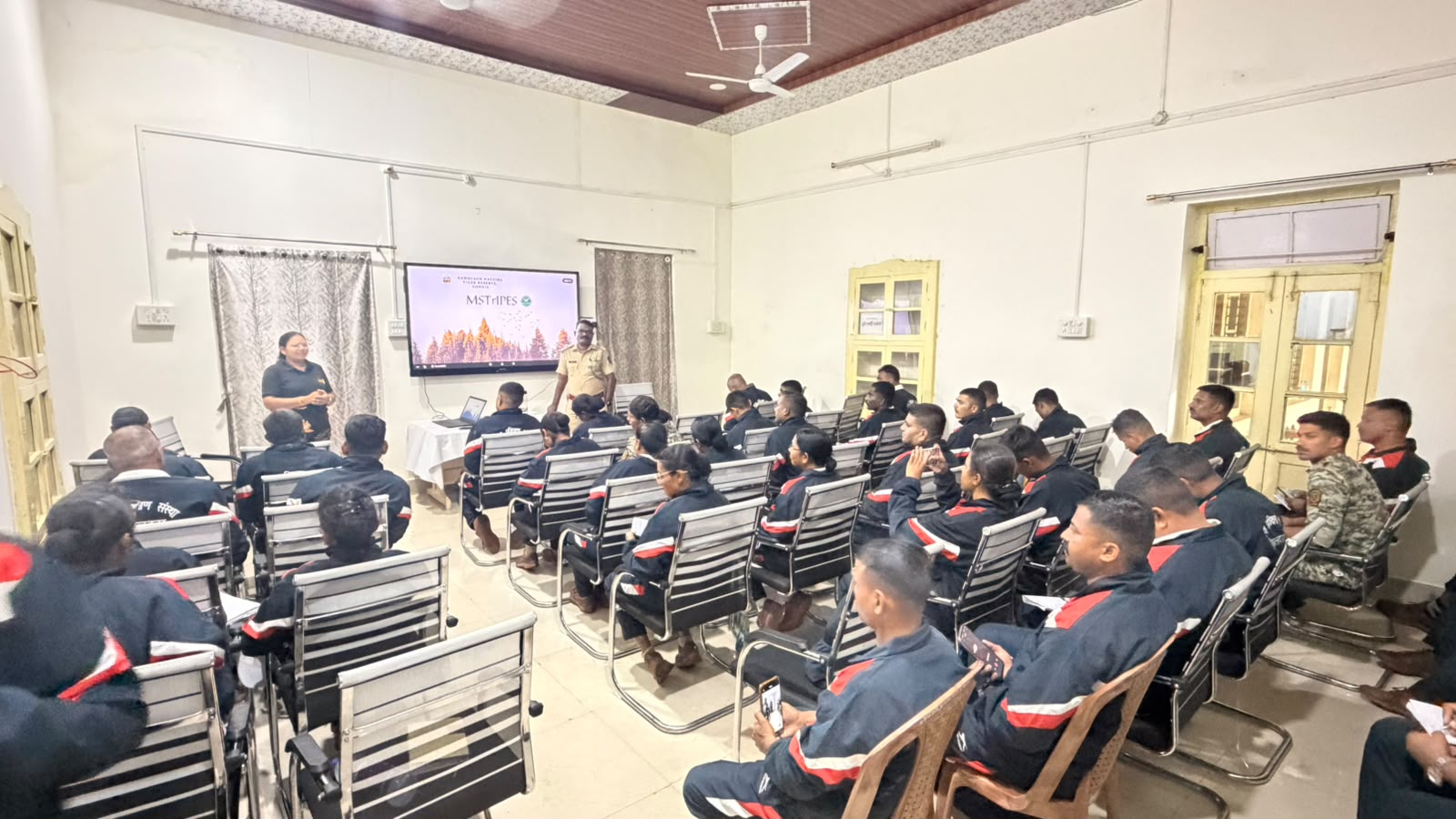 नवेगाव राष्ट्रीय उद्यानाला भेट