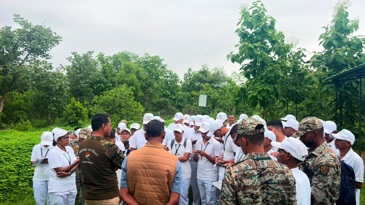 विदर्भ दौरा - दिवस  तिसरा - उमर्डा नर्सरी , यवतमाळ