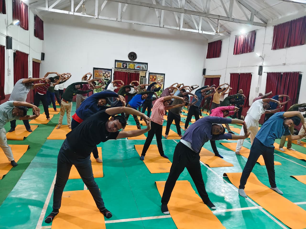 लेखापाल/लिपिक/वनपाल यांचे अल्पमुदत प्रशिक्षण योगा क्लास