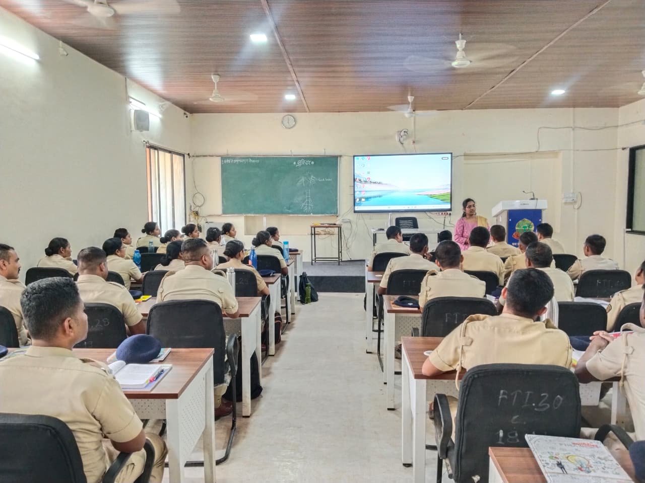 Forest Guard Batch No. 64 Class Room Study Photos