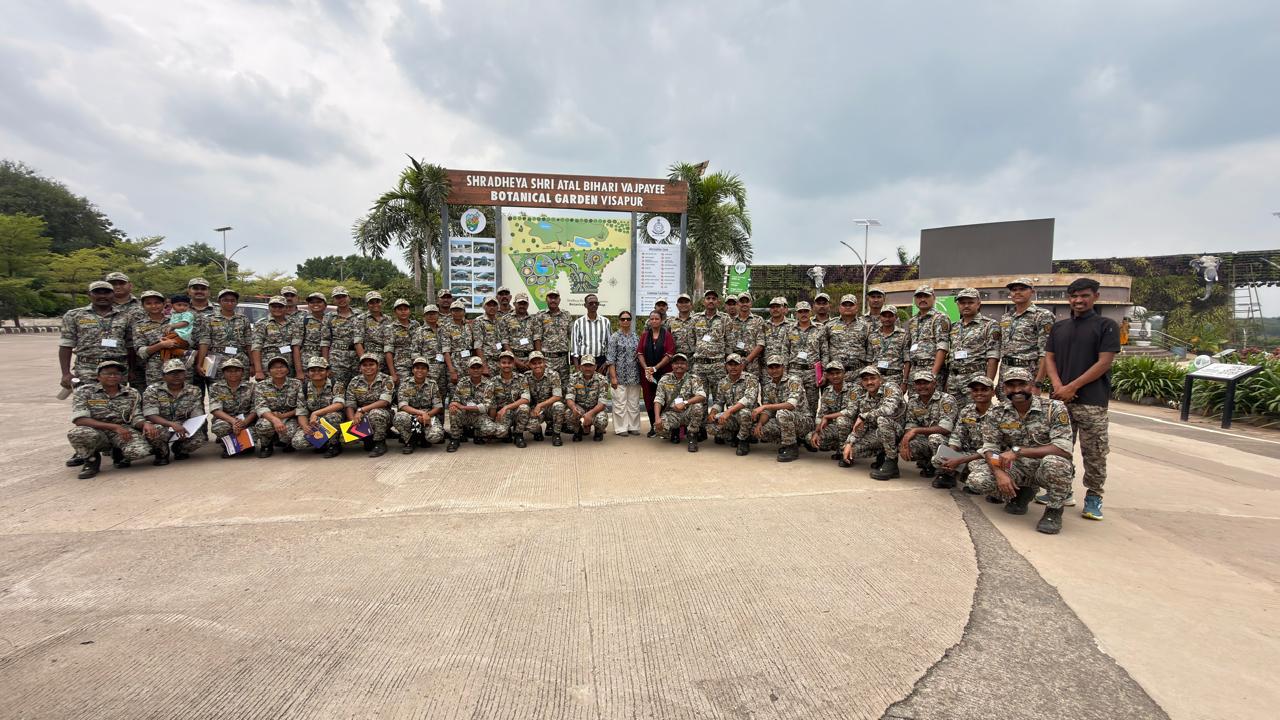 विदर्भ दौरा - दिवस  चौथा  -  बॉटणीकल गार्डन विसापूर