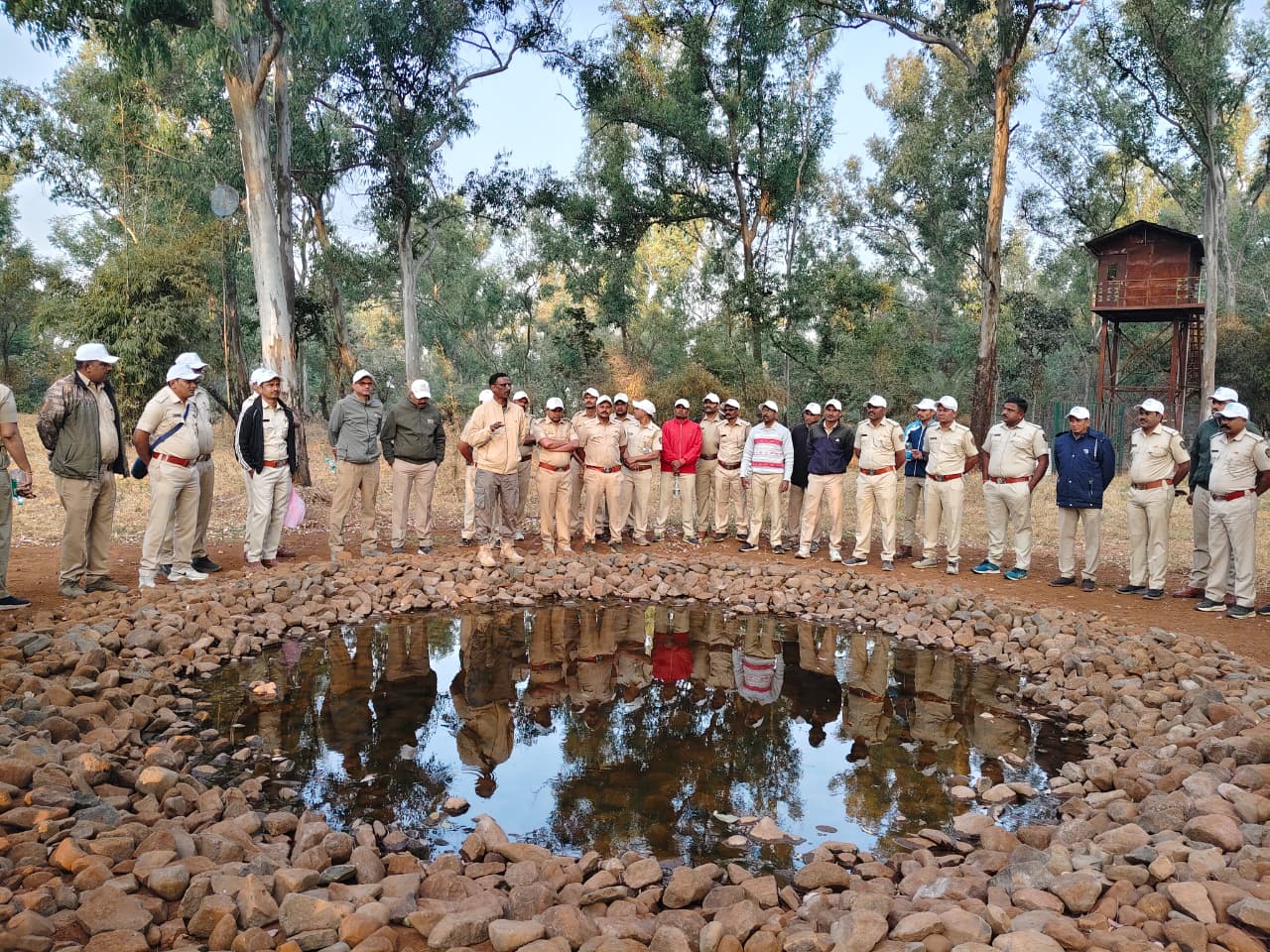 वनरक्षक /वनपाल यांचे अल्पमुदत प्रशिक्षण ट्रेंकिंग / क्षेत्रीय दौरा