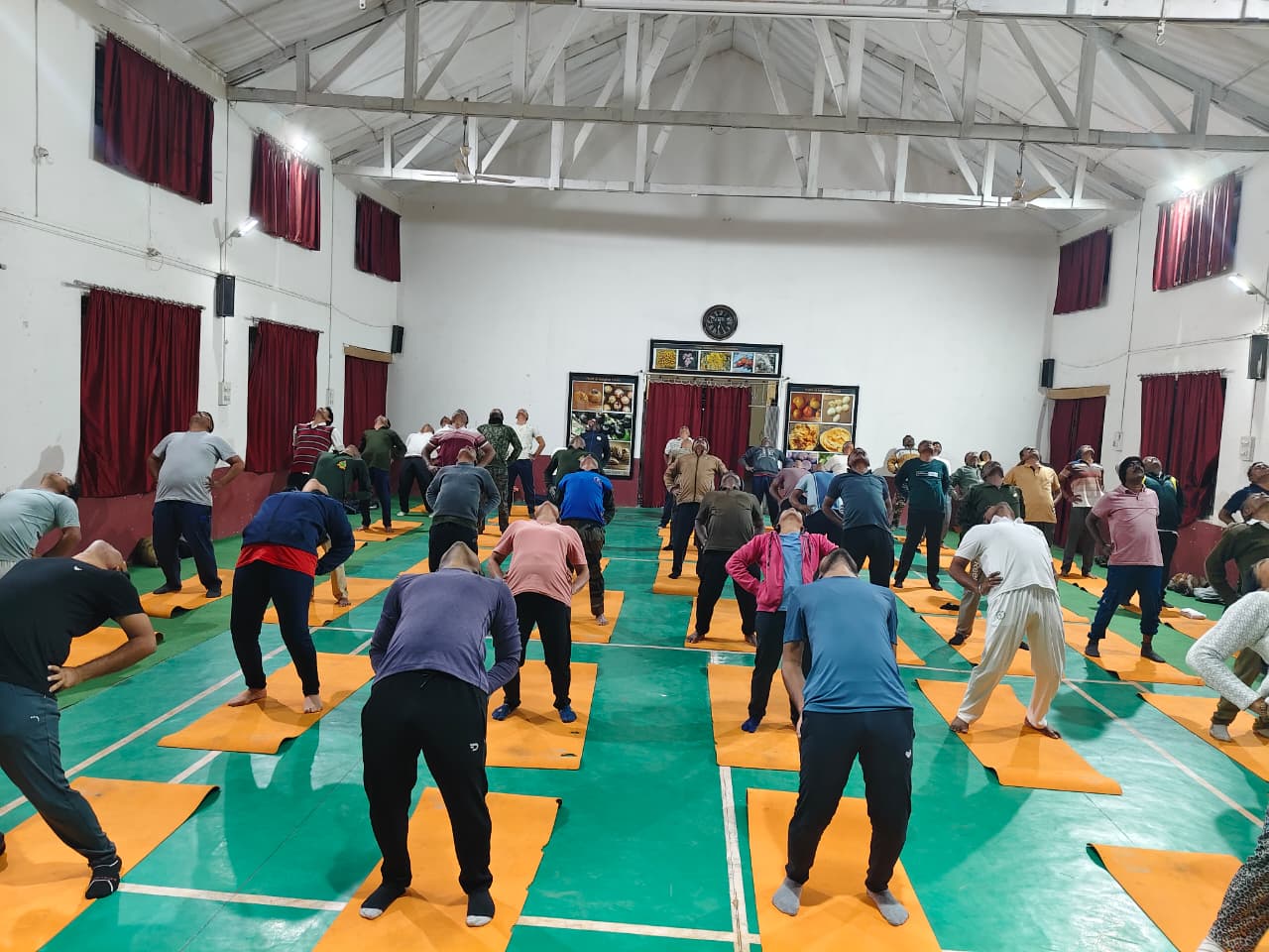 लेखापाल/लिपिक/वनपाल यांचे अल्पमुदत प्रशिक्षण योगा क्लास