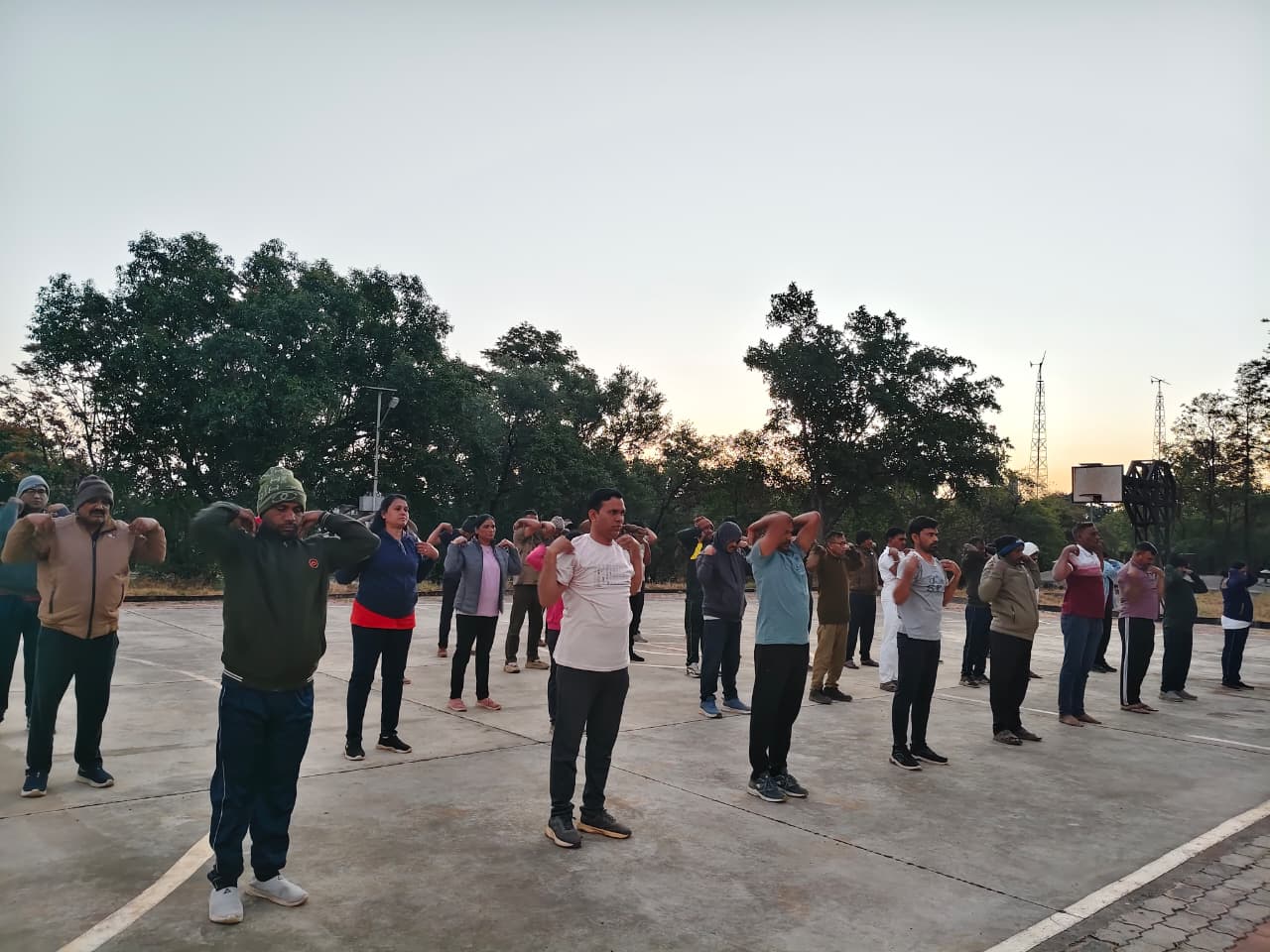 लेखापाल/लिपिक/वनपाल यांचे अल्पमुदत प्रशिक्षण योगा क्लास