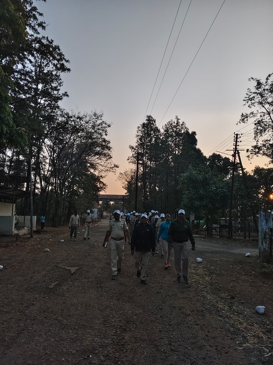 वनरक्षक /वनपाल यांचे अल्पमुदत प्रशिक्षण ट्रेंकिंग / क्षेत्रीय दौरा