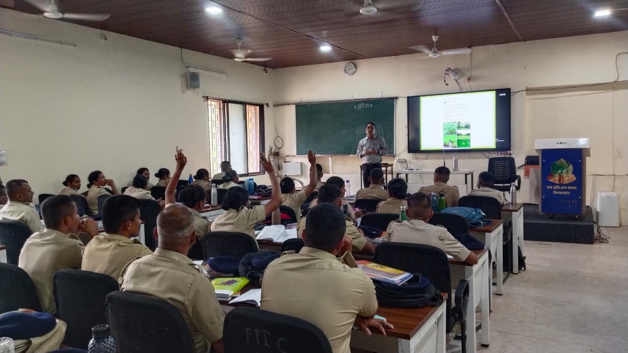 Forest Guard Batch No. 64 Class Room Study Photos
