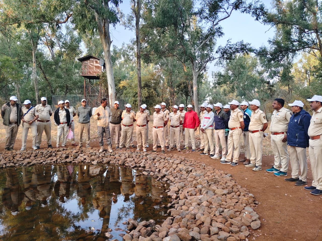 वनरक्षक /वनपाल यांचे अल्पमुदत प्रशिक्षण ट्रेंकिंग / क्षेत्रीय दौरा